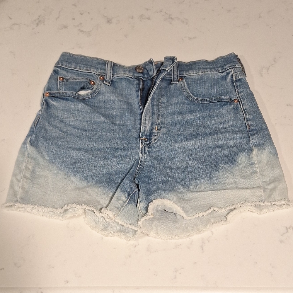 GAP Light Blue Jean Shorts Size 6 R  4 Shorts High Rise